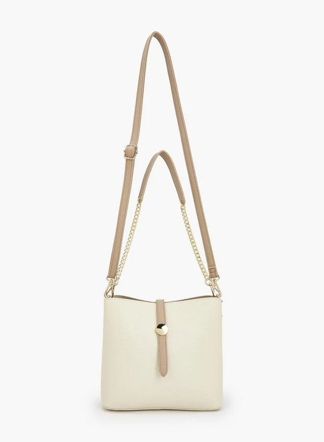 Flora Bella By Shoexpress Flora Bella Shoulder Bag With Detachable Shoulder Strap